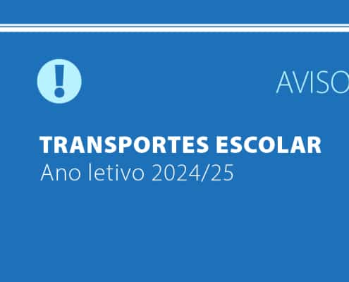 Pedido de transporte escolar para o ano letivo 2024/2025